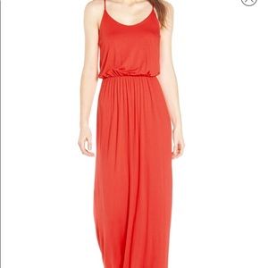 Lush knit maxi dress